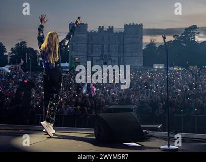 Sam Ryder im Camp Bestival Dorset 2023 Stockfoto