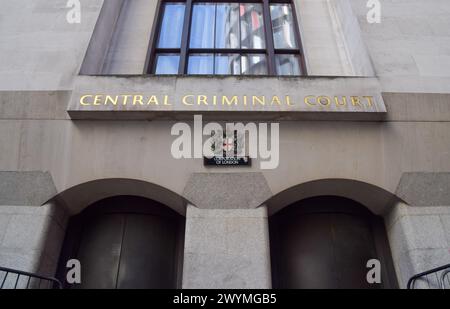 London, Großbritannien. September 2023. Außenansicht des Central Criminal Court, bekannt als Old Bailey. Quelle: Vuk Valcic / Alamy Stockfoto