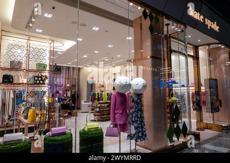 The Shops at Hudson Yards Complex in New York City, USA 2024 Stockfoto