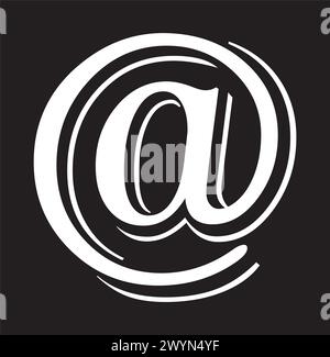 Alpha-Symbol Vektor-Illustration Symboldesign Stock Vektor