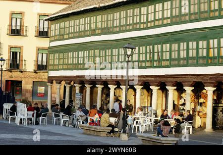 Hauptplatz. Almagro. Provinz Ciudad Real. Spanien. Stockfoto