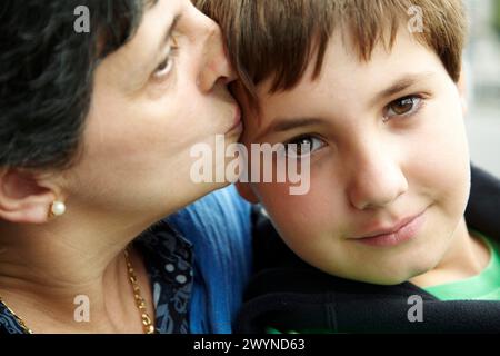 Familie. Stockfoto