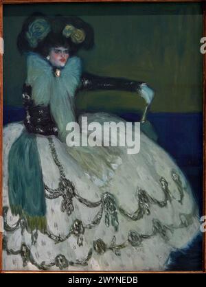 Frau in Blau, 1901, Pablo Picasso (1881-1973). Stockfoto