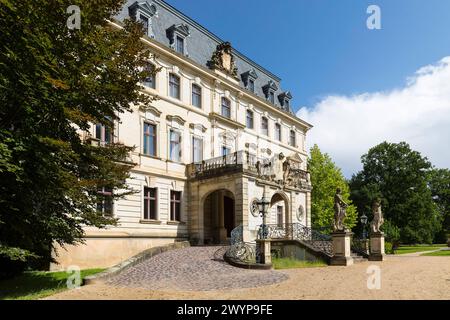 Eingangsbereich von Schloss Altdöbern, Oberspreewald, Brandenburg, Deutschland *** Eingangsbereich von Schloss Altdöbern, Oberer Spreewald, Brandenburg, GE Stockfoto