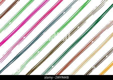 Abstrakte Vektorillustration für geometrische Muster. Stock Vektor