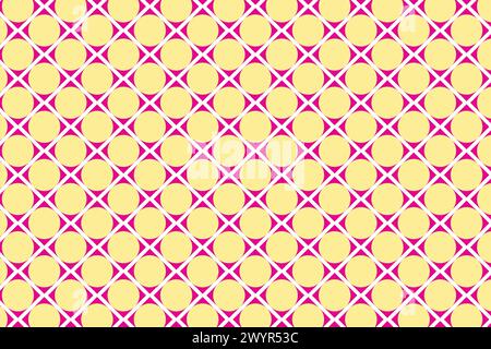 Abstrakte Vektorillustration für geometrische Muster. Stock Vektor