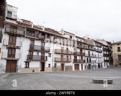 Morella, Spanien; 31. März 2024: PLA de l'Estudi in Morella Town, Provinz Castellon Stockfoto