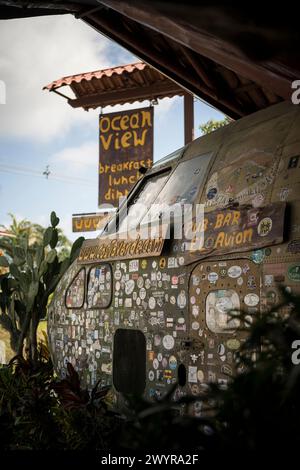 El Avion Restaurant, Provinz Puntarenas, Costa Rica, Mittelamerika Stockfoto