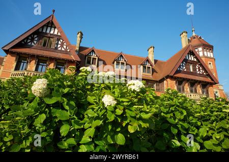 Miramar-Palast. Donostia. San Sebastian. Gipuzkoa. Baskisches Land. Spanien. Stockfoto