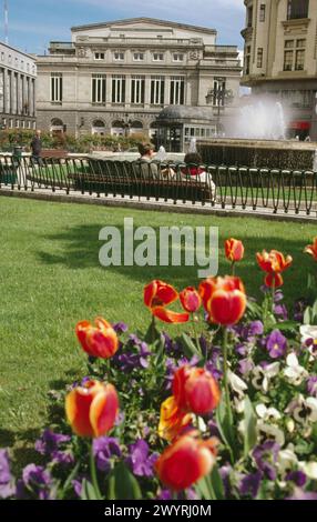 Campoamor Theater am Escandalera Platz. Oviedo. Spanien. Stockfoto