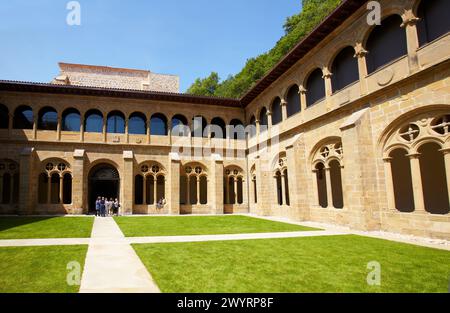 Kreuzgang des ehemaligen Dominikanerklosters (16. Jahrhundert), Museo San Telmo Museum, San Sebastian, Gipuzkoa, Baskenland, Spanien. Stockfoto