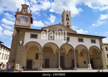 Basilika Santa Maria all'Impruneta, in der Provinz Florenz, Toskana, Italien Stockfoto