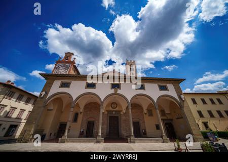 Basilika Santa Maria all'Impruneta, in der Provinz Florenz, Toskana, Italien Stockfoto