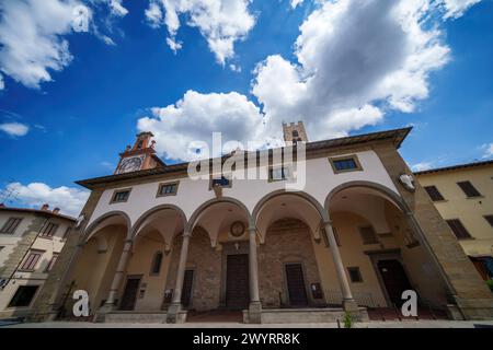 Basilika Santa Maria all'Impruneta, in der Provinz Florenz, Toskana, Italien Stockfoto