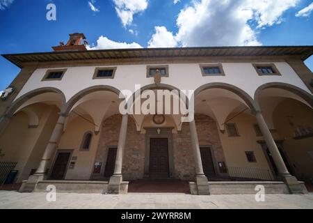 Basilika Santa Maria all'Impruneta, in der Provinz Florenz, Toskana, Italien Stockfoto