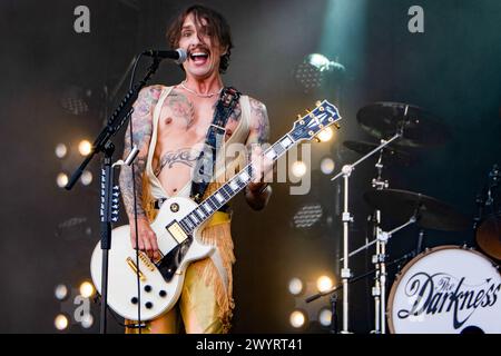 The Darkness beim Cornbury Festival 2022 Stockfoto