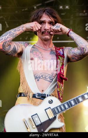 The Darkness beim Cornbury Festival 2022 Stockfoto