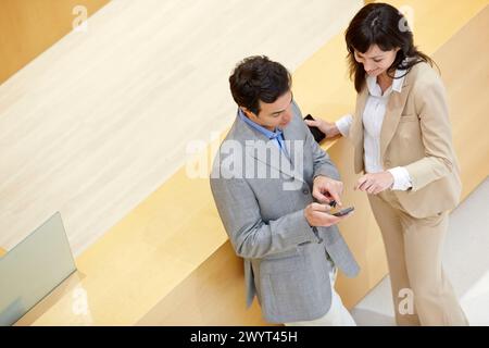 Führungskräfte im Convention Center, Business, Donostia, San Sebastian, Baskisches Land, Spanien. Stockfoto