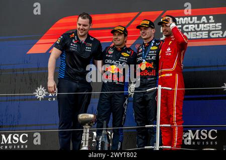 Suzuka, Japan, 07. April, Max Verstappen aus den Niederlanden tritt für Red Bull Racing an. Renntag, Runde 04 der Formel-1-Meisterschaft 2024. Quelle: Michael Potts/Alamy Live News Stockfoto