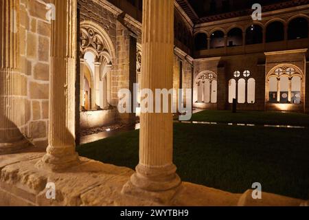 Kreuzgang des ehemaligen Dominikanerklosters (16. Jahrhundert), Museum San Telmo, Donostia, San Sebastian, Gipuzkoa, Baskenland, Spanien, Europa. Stockfoto