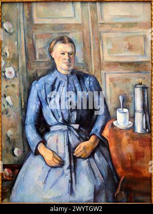"La Femme à la cafetière", 1890-1895, Paul Cézanne, 1839-1906, Musée d'Orsay, Paris, Frankreich, Europa Stockfoto