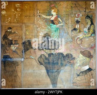 "La Danse mauresque" dit aussi "Les Almées", 1895, Henri de Toulouse-Lautrec (1864-1901), Musée d'Orsay, Paris, Frankreich, Europa Stockfoto