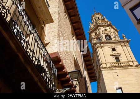 Parroquia de Santo Tomás Apóstol, Haro, La Rioja, Spanien, Europa. Stockfoto