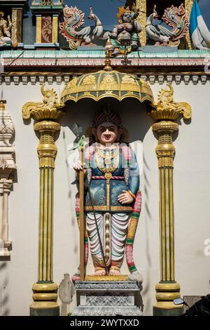 Sri Maha Mariamman Hindu Tempel, George Town, Pulau Pinang, Penang, Malaysia, Asien Stockfoto