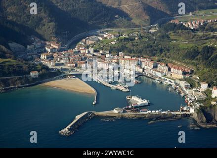 Ondarroa, Biskaya, Baskenland, Spanien. Stockfoto