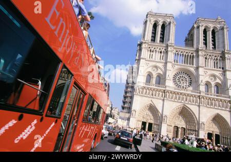 Notre Dame. Paris. Frankreich. Stockfoto