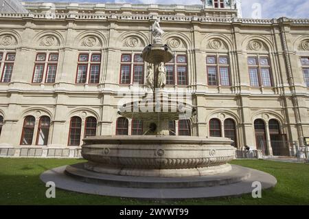 Gebäude der Staatsoper, Wien. Österreich. Stockfoto