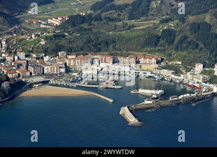 Ondarroa, Biskaya, Baskenland, Spanien. Stockfoto