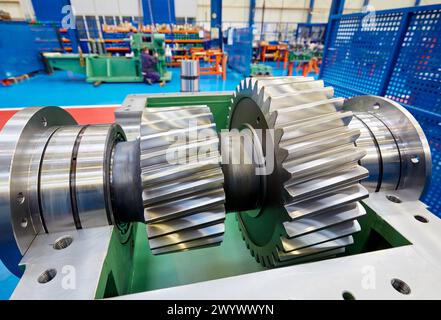 Getriebe. Industrie. Gipuzkoa. Baskisches Land. Spanien. Stockfoto