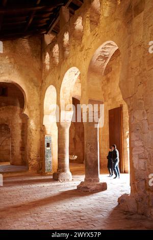 Suso Kloster, San Millan de la Cogolla, La Rioja, Spanien. Stockfoto