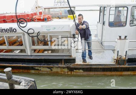 Fusina. Venedig. Italien. Stockfoto