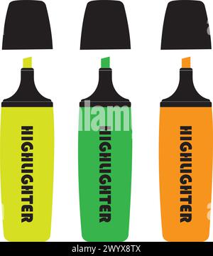 Markierungssymbol Vektor-Illustrationsdesign Stock Vektor