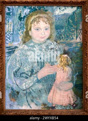 Mädchen mit Puppe, 1896, Maurice Denis (1870-1943). Stockfoto