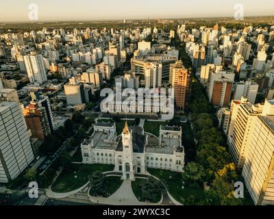 Luftaufnahme der Stadt La plata in Argentinien. Hochwertige Fotos Stockfoto