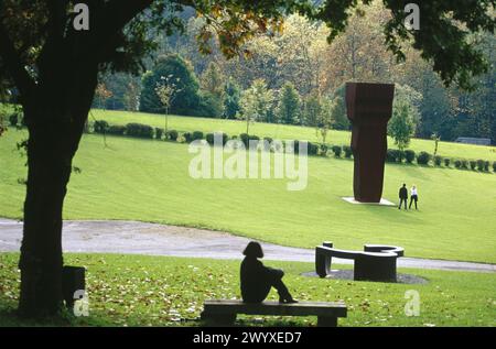 Museum Chillida Leku in ´Caserio Zabalaga´. Hernani. Guipuzcoa. Baskenland. Stockfoto