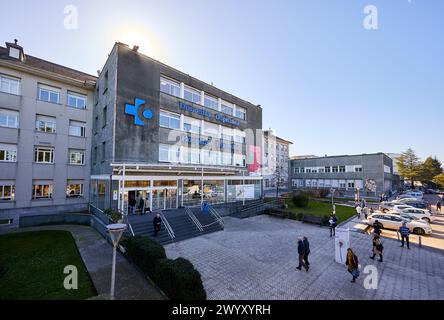 Aranzazu Gebäude, Krankenhaus Donostia, San Sebastian, Gipuzkoa, Baskenland, Spanien. Stockfoto