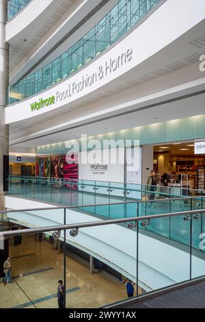 Waitrose Canary Wharf - Waitrose Food Fashion & Home Store in Canary Wharf London Stockfoto