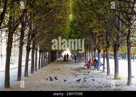 Palais Royale. Paris. Frankreich. Stockfoto