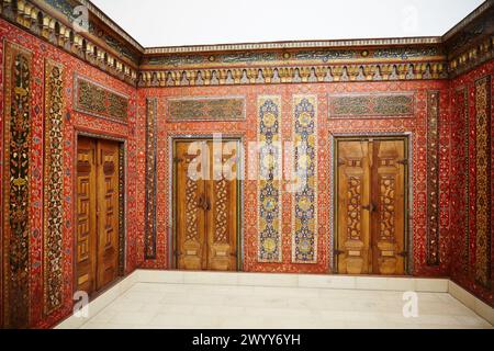 Das Aleppo-Zimmer. Pergamon Museum, Berlin, Deutschland. Stockfoto