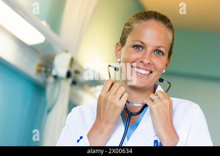 Frau. Stockfoto