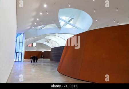 The Matter of Time, 19942005, Richard Serra (1938), Guggenheim Bilbao Museum, Bilbao, Baskenland, Spanien, Europa. Stockfoto