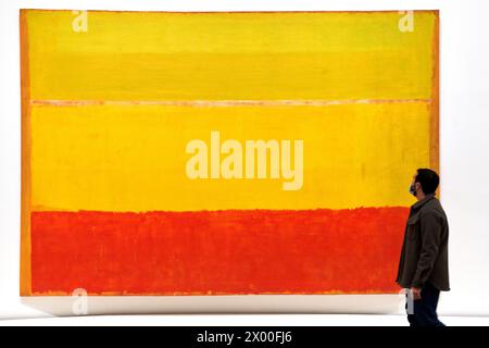 Untitled, 1952-53, Mark Rothko (1903-1970), Guggenheim Bilbao Museum, Bilbao, Baskenland, Spanien, Europa. Stockfoto