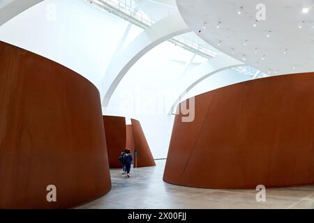 The Matter of Time, 19942005, Richard Serra (1938), Guggenheim Bilbao Museum, Bilbao, Baskenland, Spanien, Europa. Stockfoto