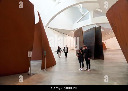 The Matter of Time, 19942005, Richard Serra (1938), Guggenheim Bilbao Museum, Bilbao, Baskenland, Spanien, Europa. Stockfoto