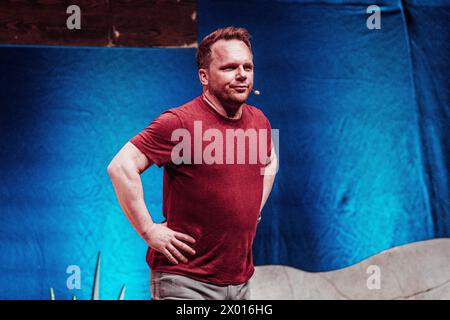 Ralf Schmitz bei 'Ralf Schmitz - Schmitzefrei' in der Freiheitshalle. Hof, 25.01.2024 Stockfoto