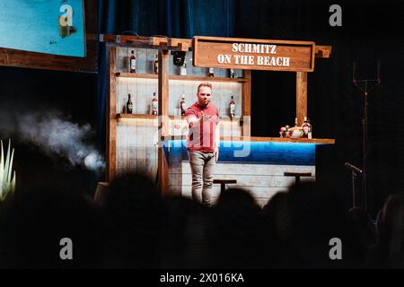 Ralf Schmitz bei 'Ralf Schmitz - Schmitzefrei' in der Freiheitshalle. Hof, 25.01.2024 Stockfoto